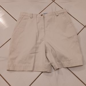 4/$60 Beige Cotton Shorts - Size 6